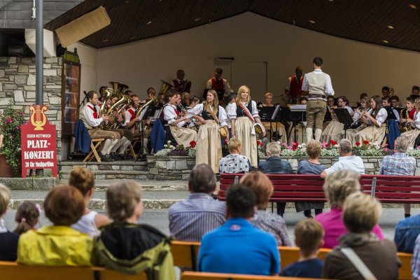 Kapelle im Musikpavillon